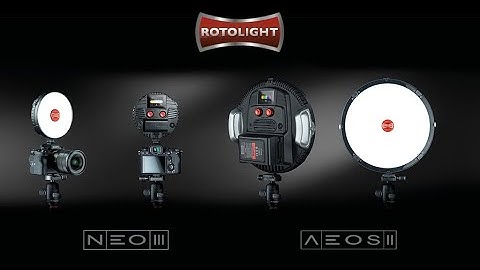 A Kickstarter Project We Love: Rotolight Neo 3 And Aeos 2 Led Camera Lights