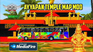 🤩ஐயப்பன் கோவில் பயணம் 🎀 How to download Ayyappan temple mod in tamil😍 for Bussid 😎🎉#bussid #Akash