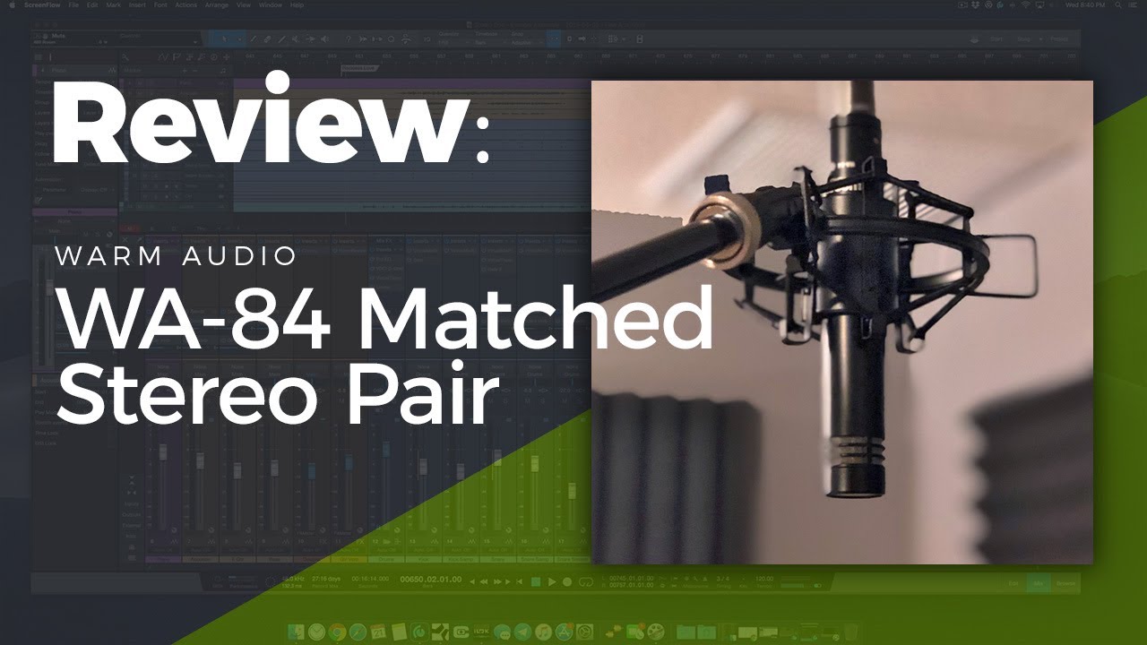 Warm Audio WA84 Review Drum Overheads YouTube