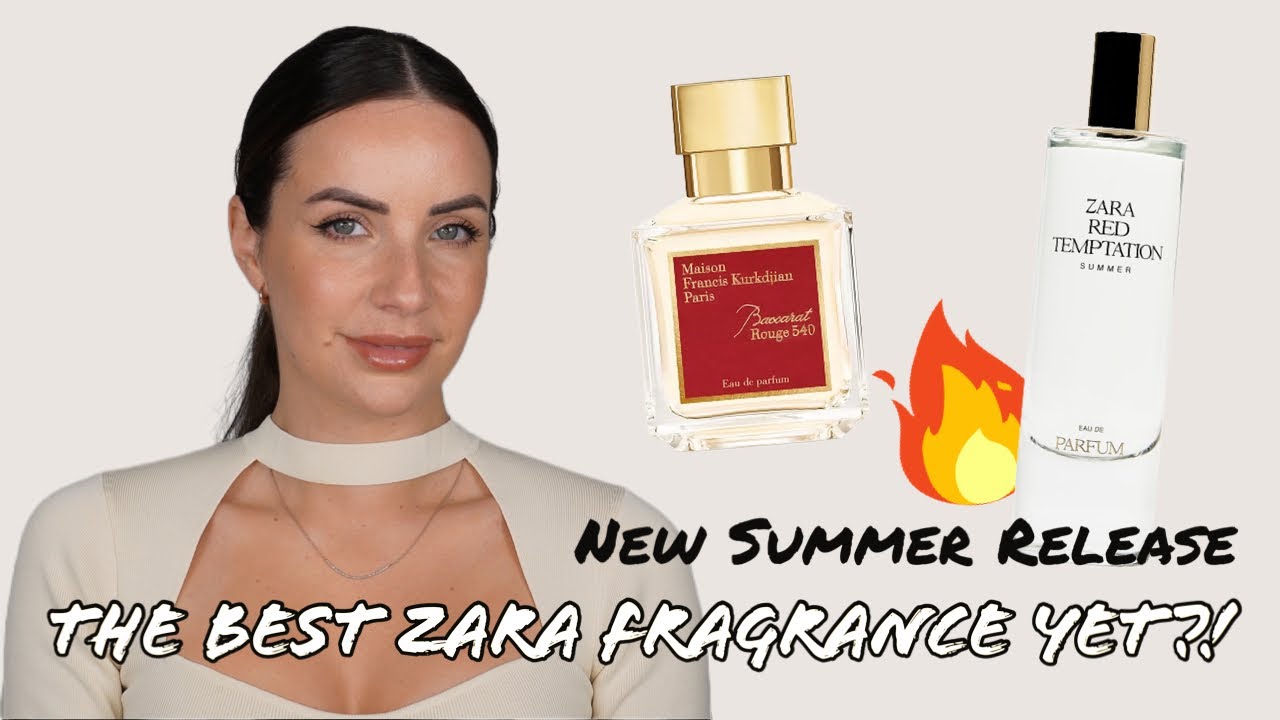 BEST ZARA PERFUME YET? RED TEMPTATION SUMMER!🔥 New Baccarat Rouge 540 Dupe?!  ✨ 