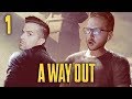 ESCAPE THE PRISON!! | A Way Out - Gameplay Walkthrough Part 1 (w/ Pulse)