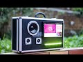 DIY Bluetooth Speaker from Briefcase and LCD Android Car Player