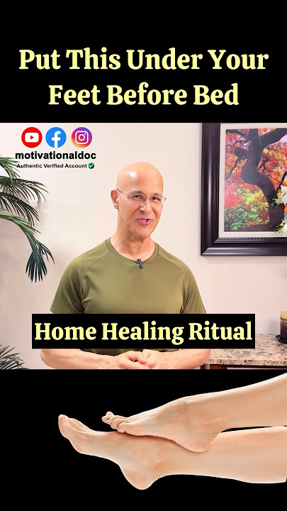 Put This Under Your Feet Before Bed!  #drmandell #health #onion #feet