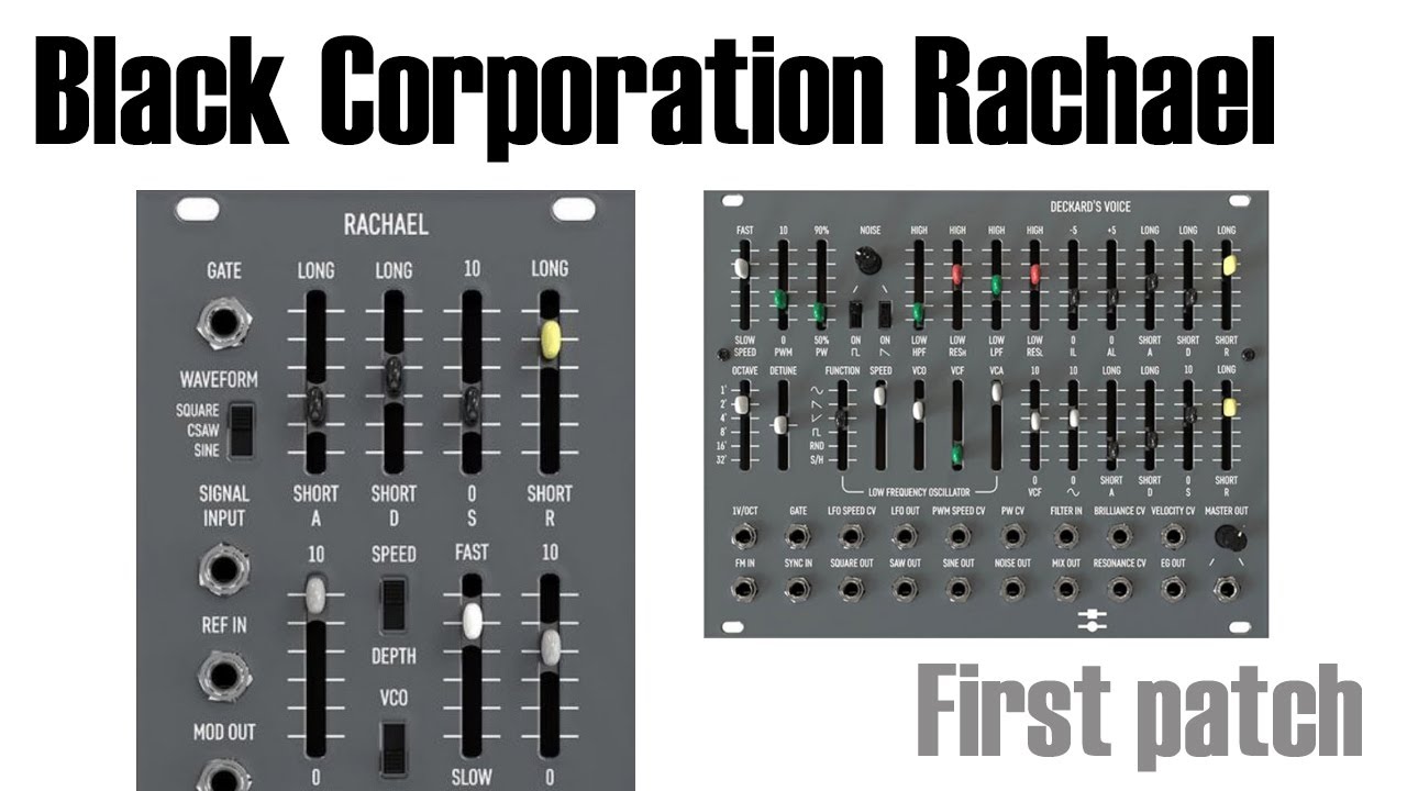 楽器/器材新品未使用　Black Corporation Deckard's Voice