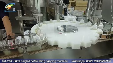filling machine | e-liquid bottle filling capping machine | 30ml CBD vape juice filling machine