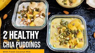 How to make best Chia Seed Pudding With Coconut Milk And Fresh Mangoes easily