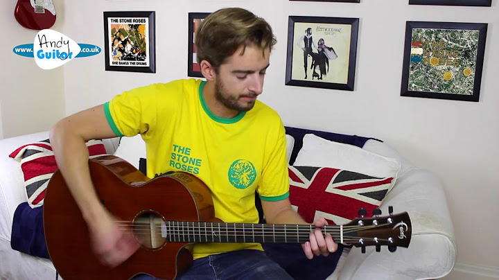 She Bangs the Drums Acoustic version - Acoustic performance video thumbnail