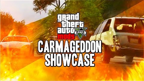 GTA 5 Mod Showcase - Carmageddon Mod! How to Download and Install Carmageddon Mod (GTA 5 PC)