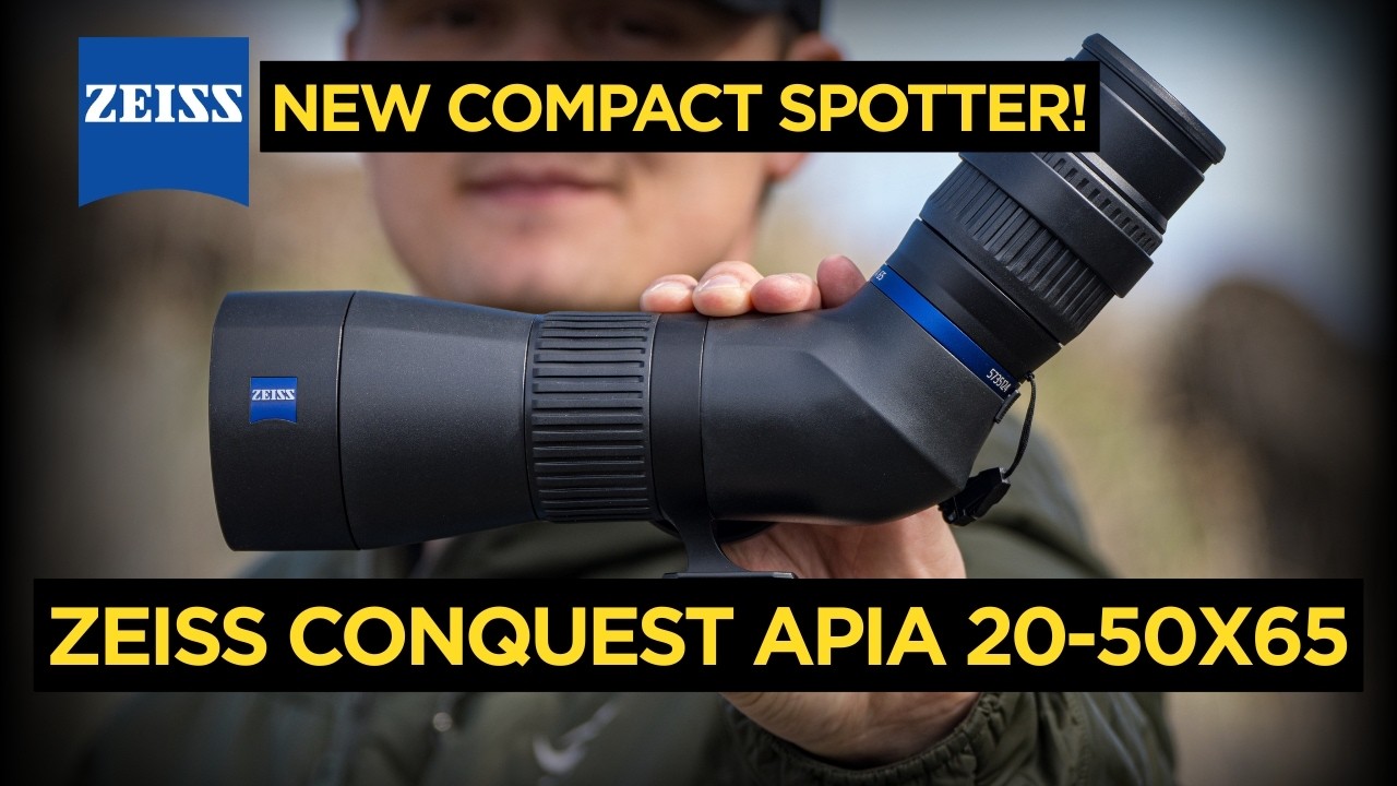 ZEISS Conquest Apia 20-50x65 Compact Spotting Scope | 87% Light