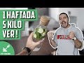 1 HAFTADA 5 KİLO NASIL VERİLİR? | FAZLA ÖDEMLERİNDEN KURTUL!