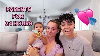 BECOMING PARENTS FOR 24 HOURS!