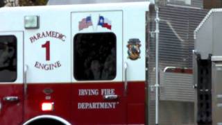 Irving Fire Dept. paramedic engine E-1 on 11/26/2010 ©