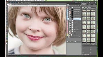 All In One Retouching Photoshop Elements Action, "Perfect Portrait" by Paint the Moon