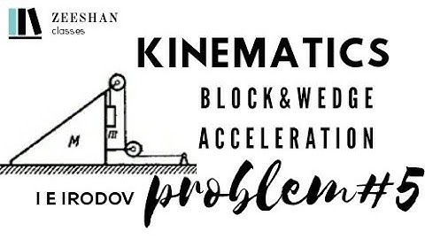 KINEMATICS/I.E. IRODOV/PROBLEM#5
