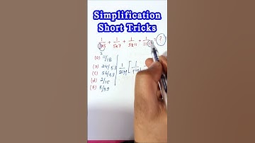 Math Short Tricks || Simplfication | #shorts CTET, TET, SUPER TET, SSC, SSCGd #coaching
