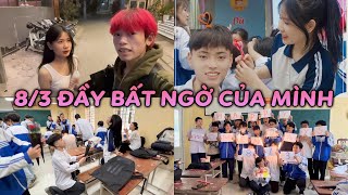 Ngày 8/3 Của Mình Đã Diễn Ra NTN? Lớp Làm Bất Ngờ, Đi Chơi CÙng NYC. . . 🤔