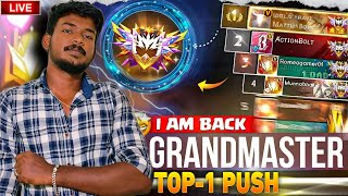 தமிழ் - 🔥TOP 1- REGION PUSH GRANDMASTER {DAY - 3}🔥||Garena-FreeFire Max Live #matturavi