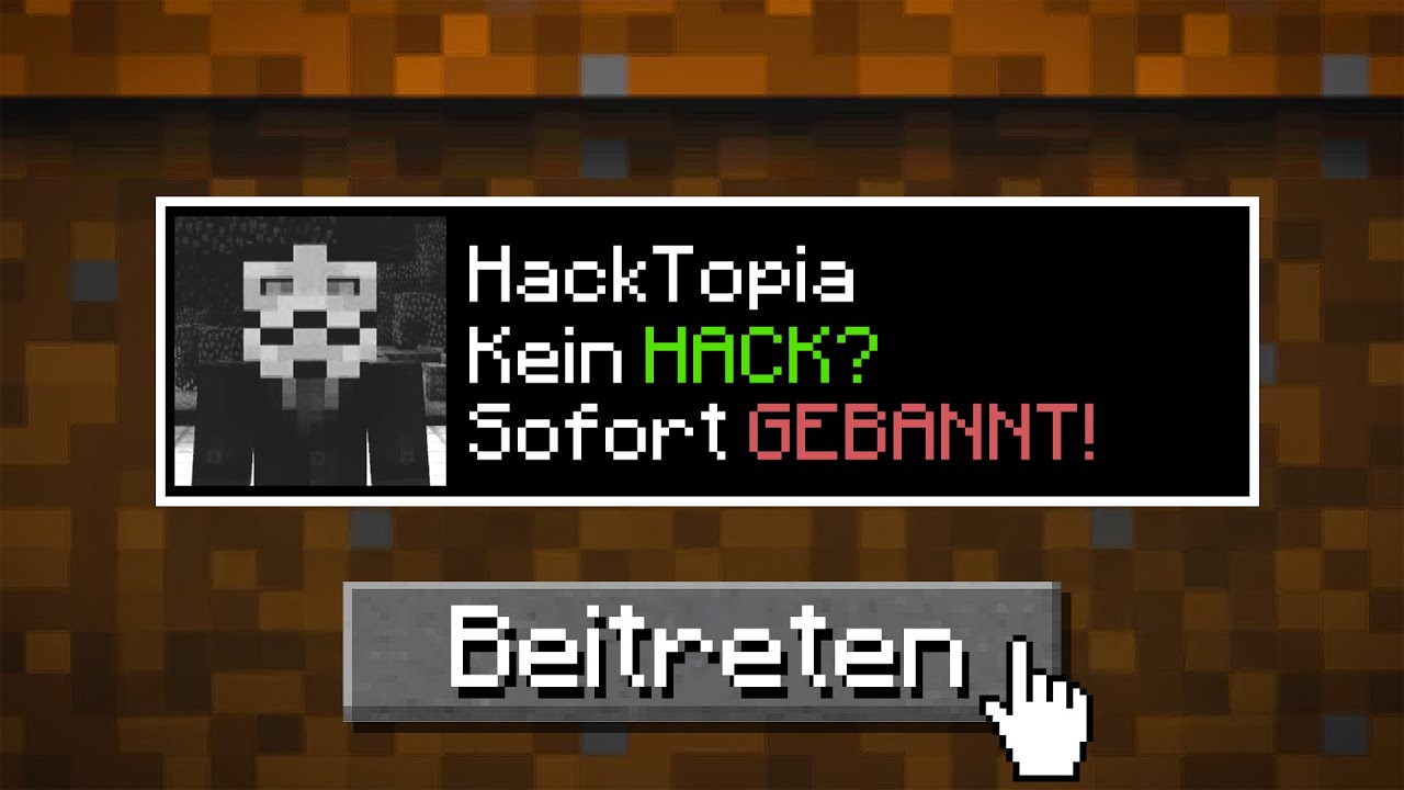 Heimlich auf HACKER ONLY Server geschlichen...