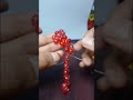 Beautiful Beaded Heart 💖 | Easy DIY Craft | Bead Art Idea | #Shorts #diy #birdtrend