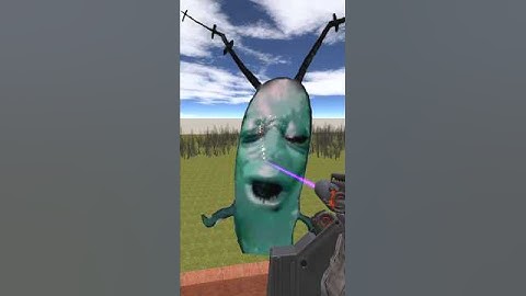 Auughh Plankton And Hand of God Chasing in Maze Gmod