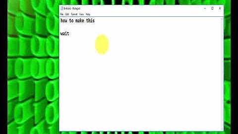 HOW TO MAKE AWESOME Windows BATCH FILES Glitch Matrix