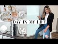 NEW APARTMENT DECOR + CLEAN WITH ME +  UNBOXING HAUL | Day in My Life Vlog