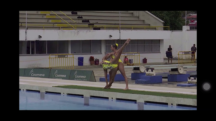 Natación Artística | Rutina Libre US OPEN Virtual | Dueto Colombiano