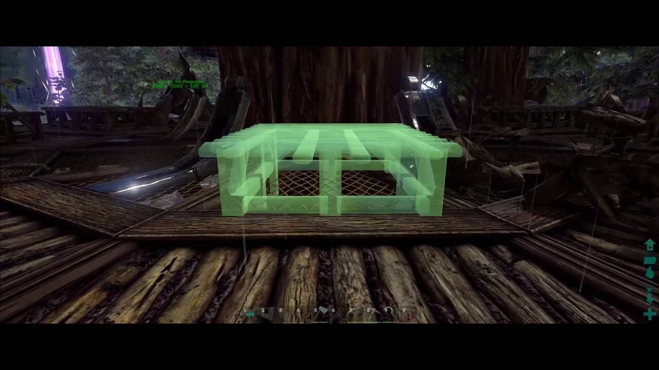 redwood forest tree platform building tutorial patch v243 3 ark