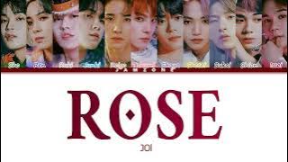 JO1 'Rose' Color Coded Lyrics／パート割歌詞