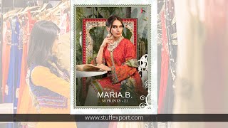 Stuff Export Presents Deepsy Maria B M Prints-21 Pakistani Style Ptatch Work Suits Catalog