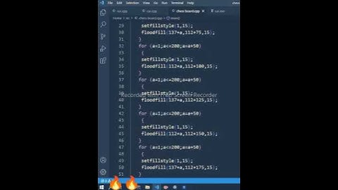 chess game in c++#shorts#viral#coding#programming
