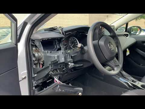 2020 Toyota Corolla   GPS Tracking Install w: Driver ID