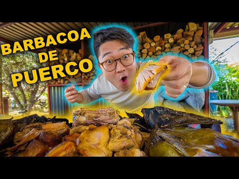 PROBAMOS BARBACOA DE PUERCO ¡SÍ EXISTE!