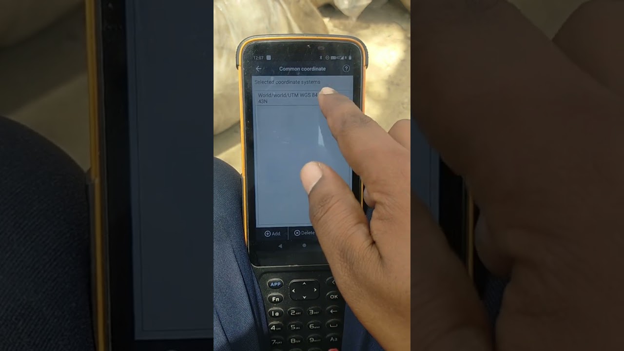 CHC DGPS create a new job (project)