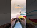 Watch how a craft becomes fine motor skills practice too ✨#paper #papercraft #diy#infinity #origami