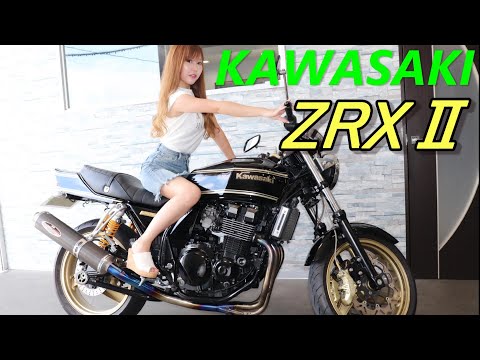 ZRXⅡ] Introducing my beloved bike! Lots of parts that any