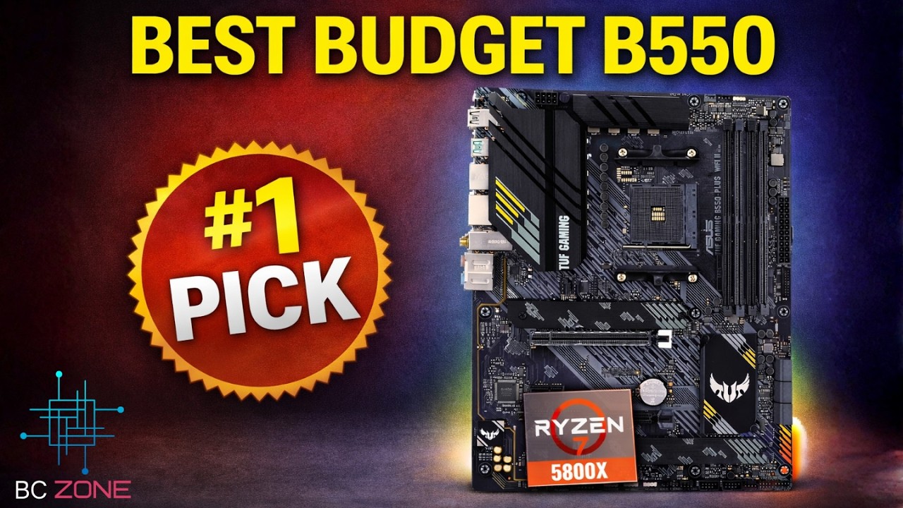 Best Budget Motherboards for Ryzen 7 5800X In 2026 - YouTube