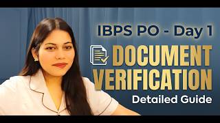 IBPS PO Document Verification Process Step-by-Step 🏦 | What They Don’t Tell You