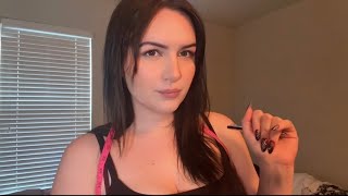 ASMR Men’s Suit Tailoring (measuring, fabric sounds, personal attention)