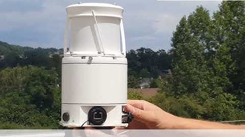 Panoramic Infrared Sensor SPYNEL for Temporary Surveillance - Fast Deployment Demo