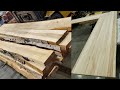 Turning Rough Sawmill Lumber Into Countertops - Alaska