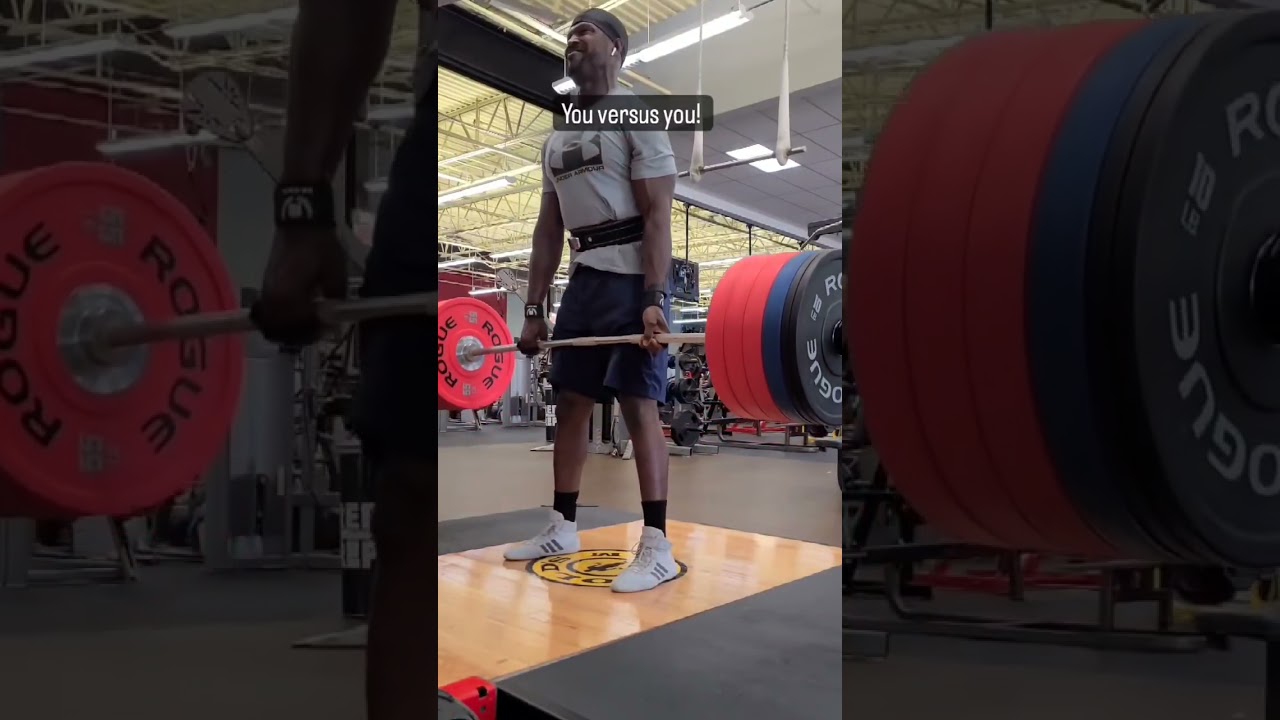 An attempt is not a failure 🔥💪🏿 #deadlift #challenge #shorts