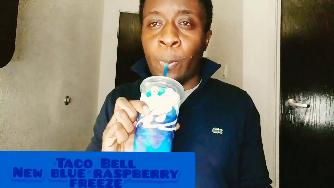 Taco Bell New Blue Raspberry Freeze Review 