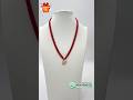 Silver Swan Pendant Customized Necklace with Natural Rubies | Elegant Handmade Jewellery