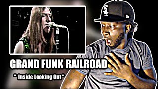 Video thumbnail of "WHO ARE THEY!.. FIRST TIME HEARING! Grand Funk Railroad -Inside Looking Out | REACTION"
