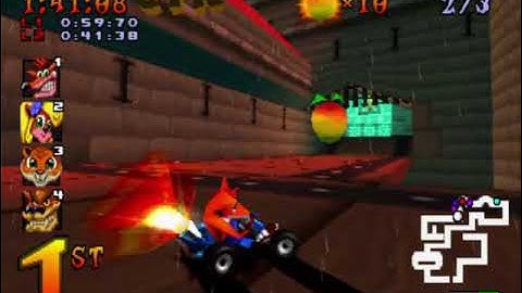 Crash Team Racing (PSX) (Part 51/65) Cortex Castle CTR Challenge