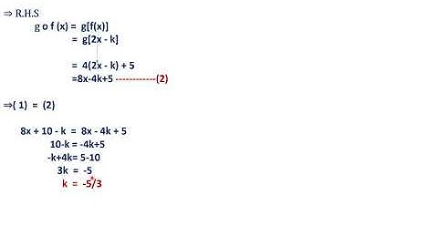 COMPOSITION OF FUNCTIONS #  EXERCISE – 1.5