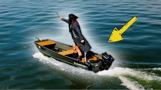 PIRATE on a SMALL jon Boat - TINY BOAT NATION by Lost Down Yonder 427 views 7 months ago 8 minutes, 53 seconds
