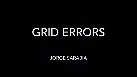 Grid Errors Radiography