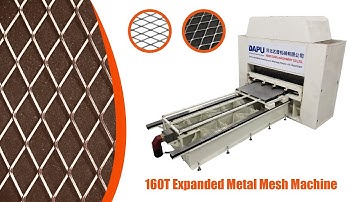 160T expanded metal mesh machine